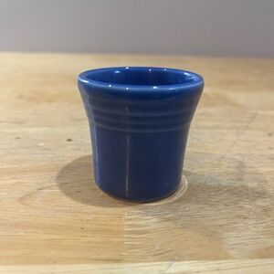 Fiesta‎ Lapis Blue Shot Glass Vtg Art Deco Homer Laughlin Ceramic 2oz USA